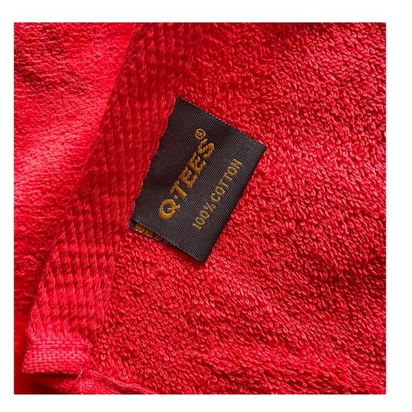 NEW Matt Rife HAND TOWEL Golf Cloth 100% Cotton 26x16 I Regret Nothing Red White - Picture 2 of 3